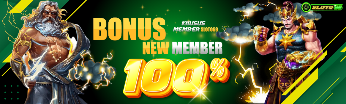 Promo SLOTO69 - Bonus 100% untuk Member Baru